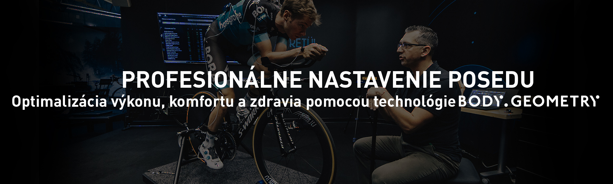 Profesionálne nastavenie posedu Body Geometry